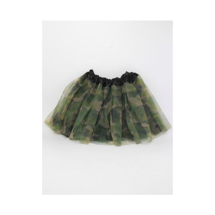 Picture of 7659 CHILD SIZE CAMOUFLAGE TUTU AND MATCHING BANDEAU SET